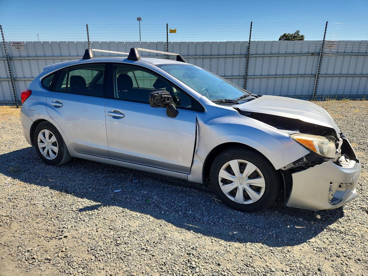 2014 Subaru Impreza Silver vin: JF1GPAA65E8290995