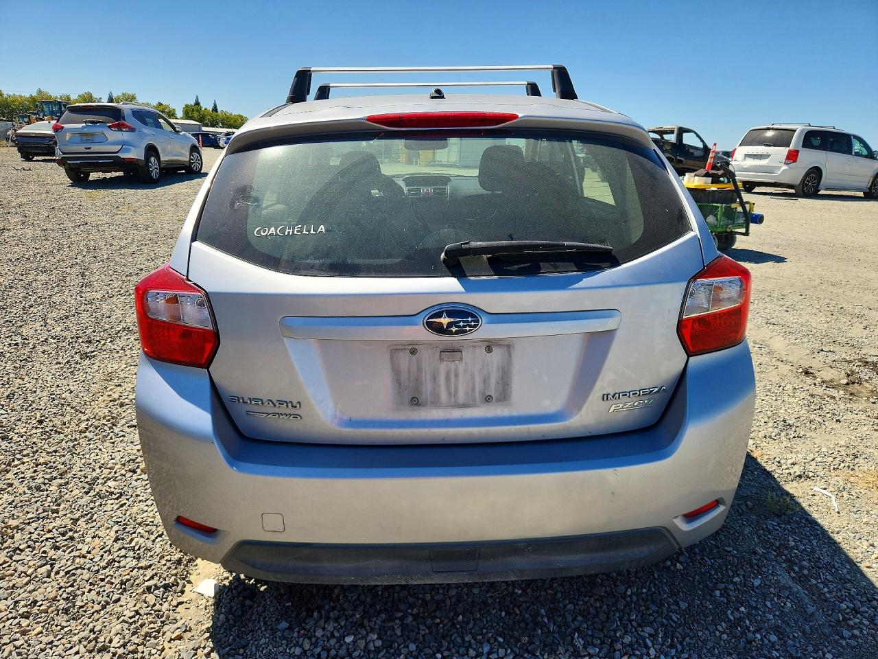2014 Subaru Impreza Silver vin: JF1GPAA65E8290995