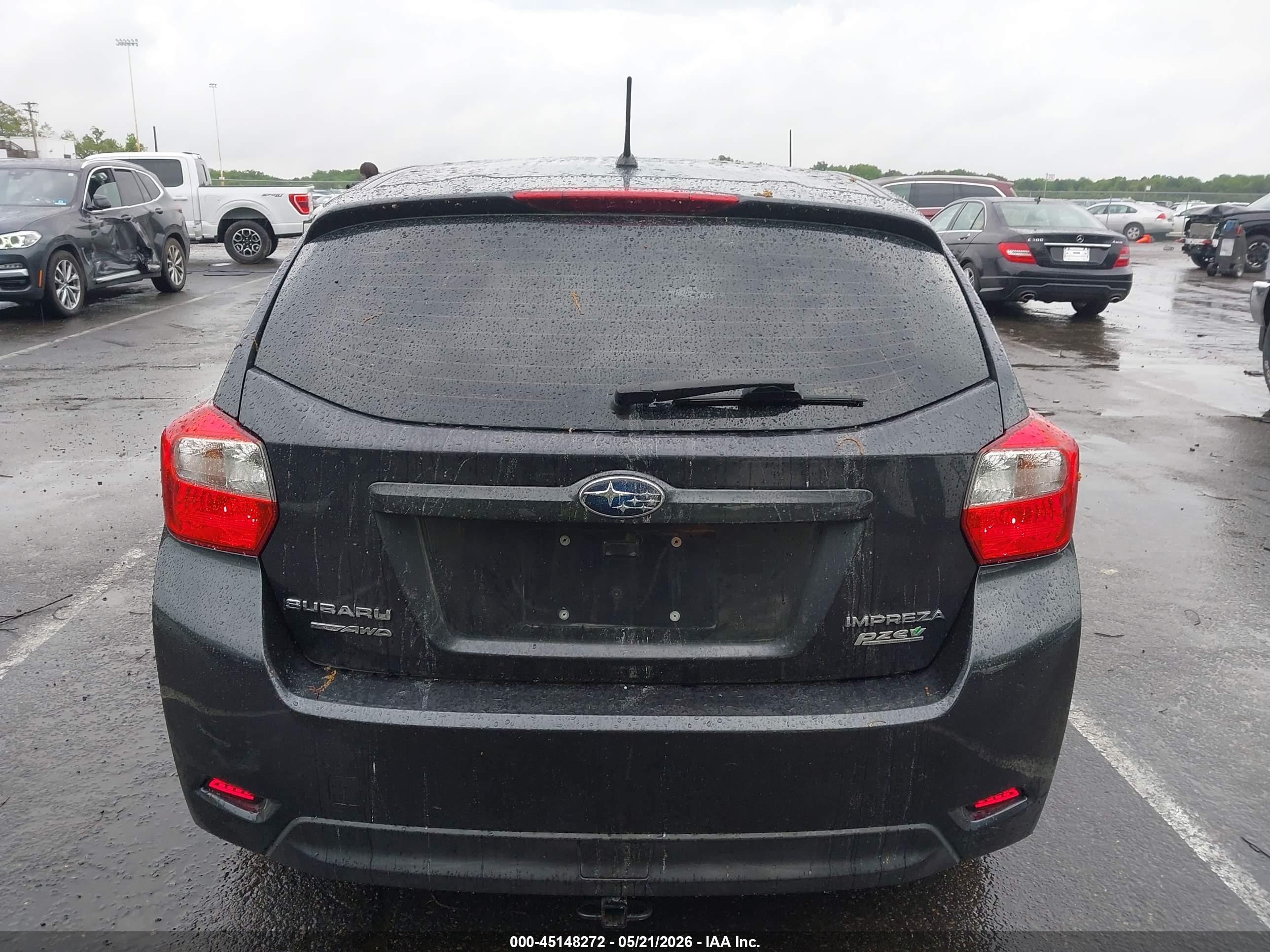 2014 Subaru Impreza 2.0i Серый vin: JF1GPAA65E8296067
