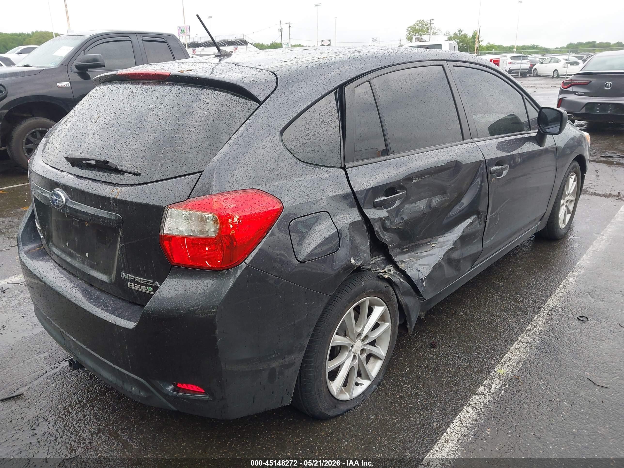 2014 Subaru Impreza 2.0i Серый vin: JF1GPAA65E8296067