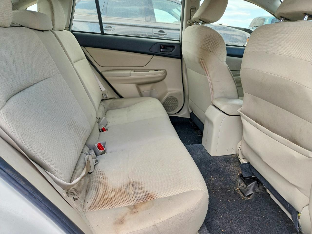 2014 Subaru Impreza White vin: JF1GPAA65E8309450