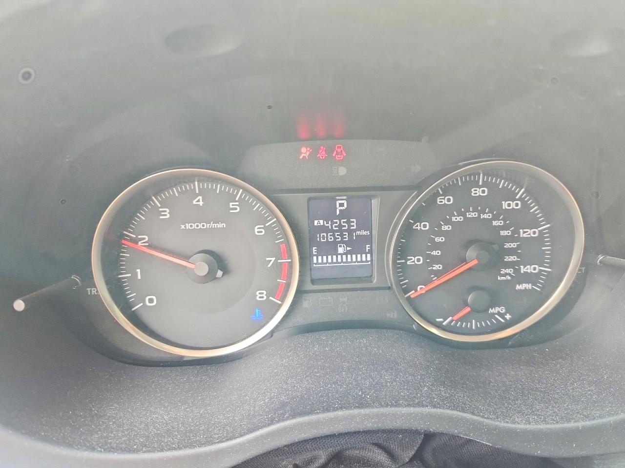 2015 Subaru Impreza Белый vin: JF1GPAA65F8253950