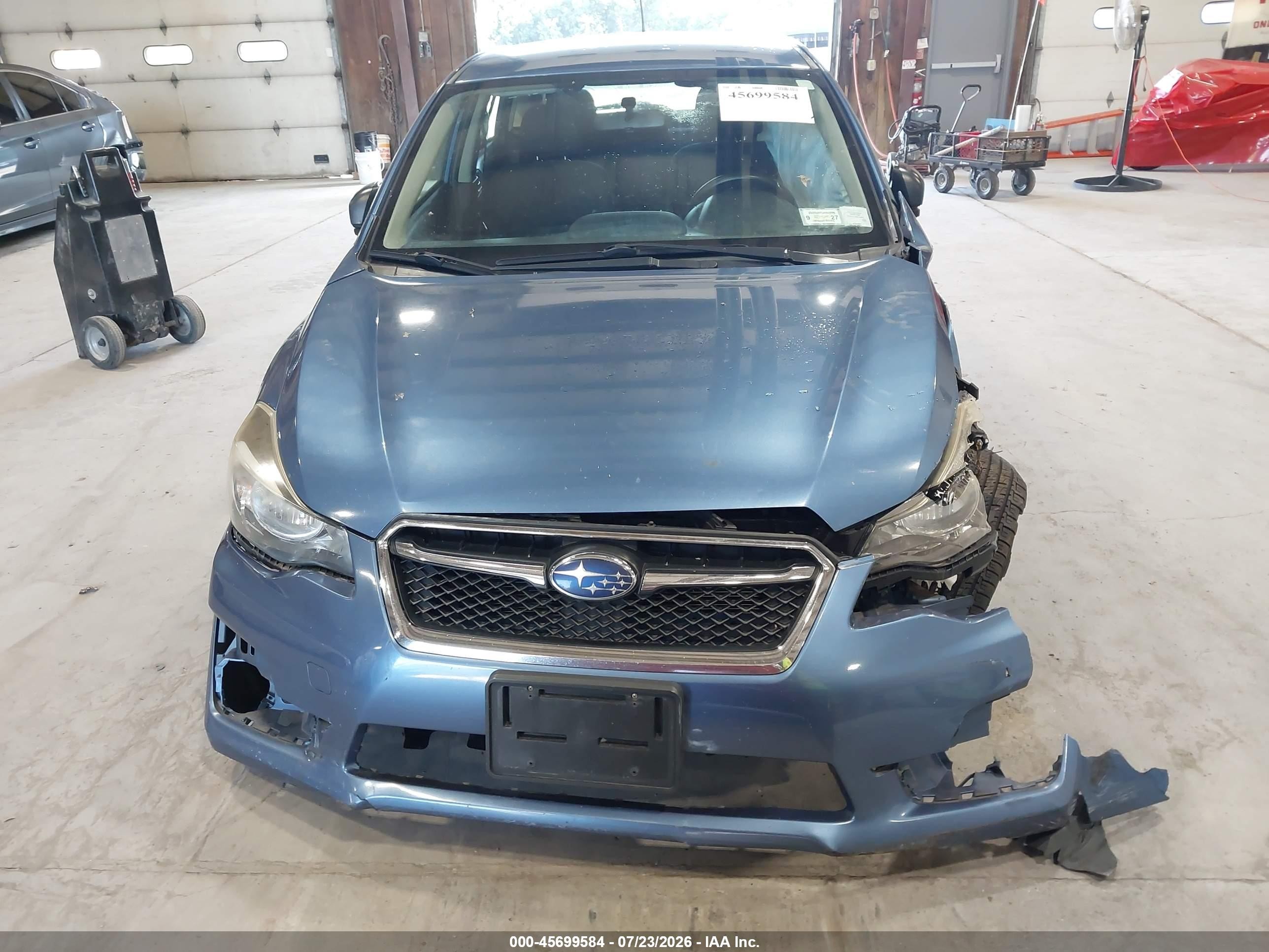 2015 Subaru Impreza 2.0i Синий vin: JF1GPAA65FH260302