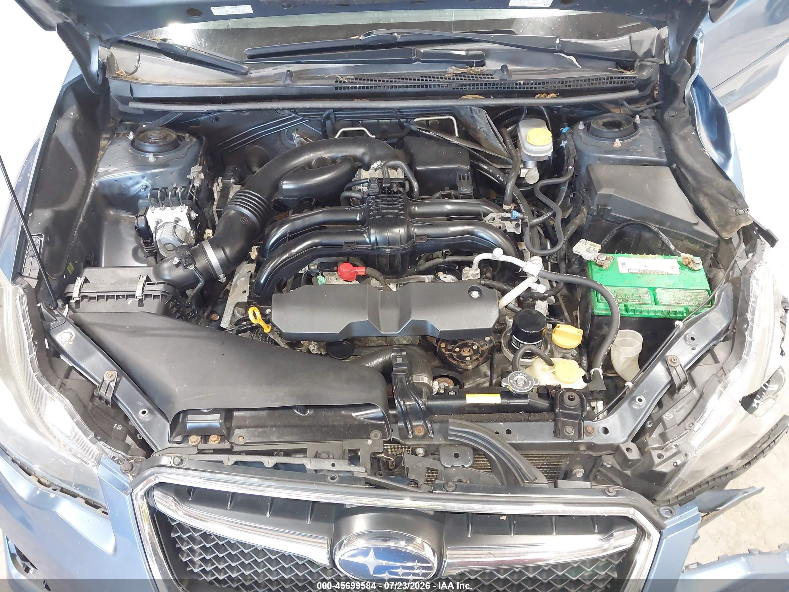 2015 Subaru Impreza 2.0i Синий vin: JF1GPAA65FH260302