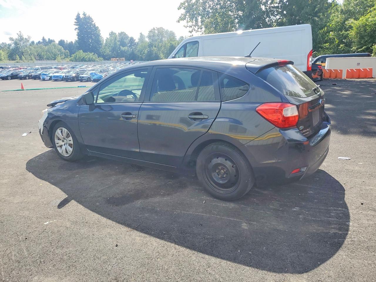 2012 Subaru Impreza Charcoal vin: JF1GPAA66CH214537