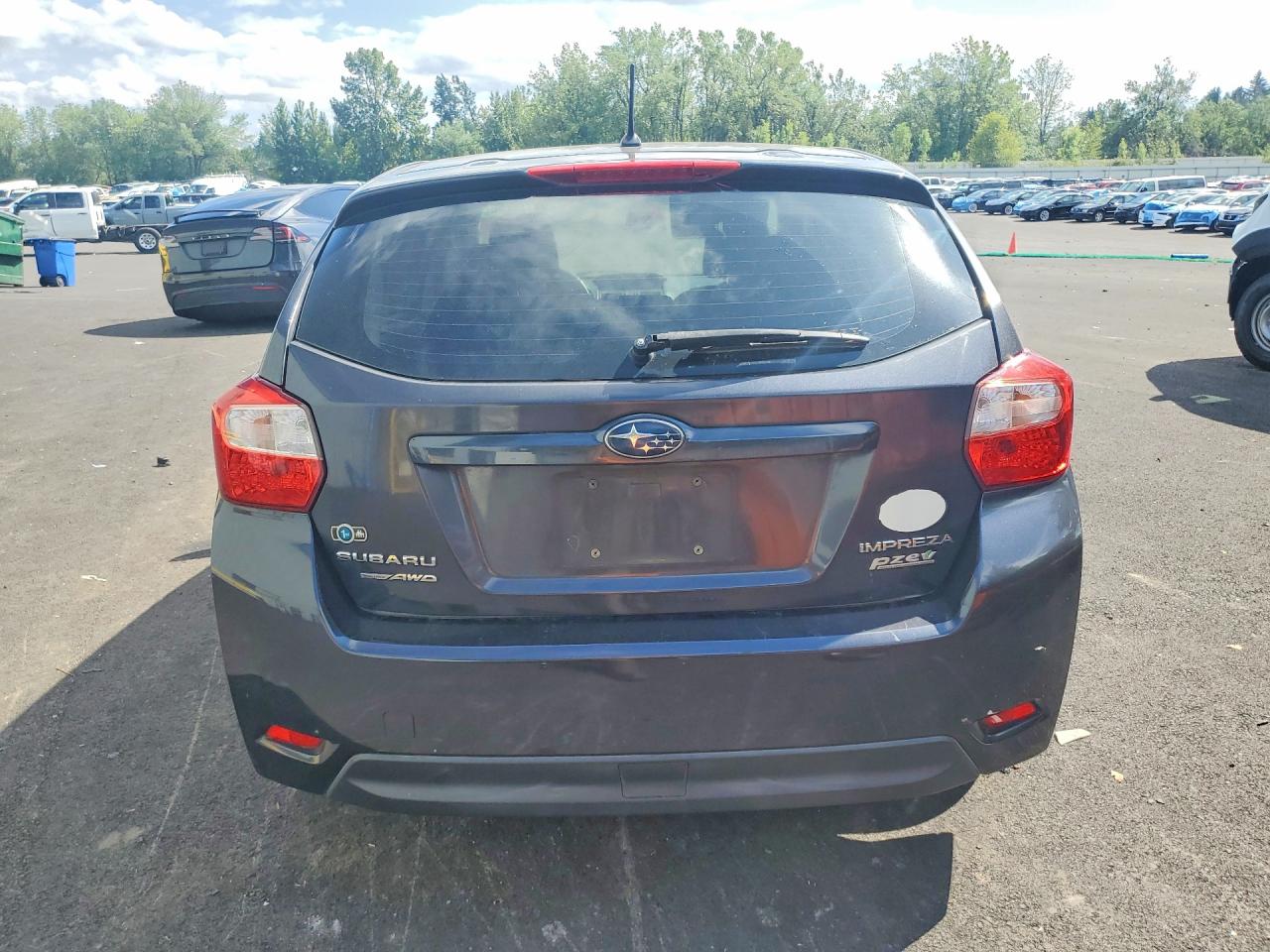 2012 Subaru Impreza Charcoal vin: JF1GPAA66CH214537