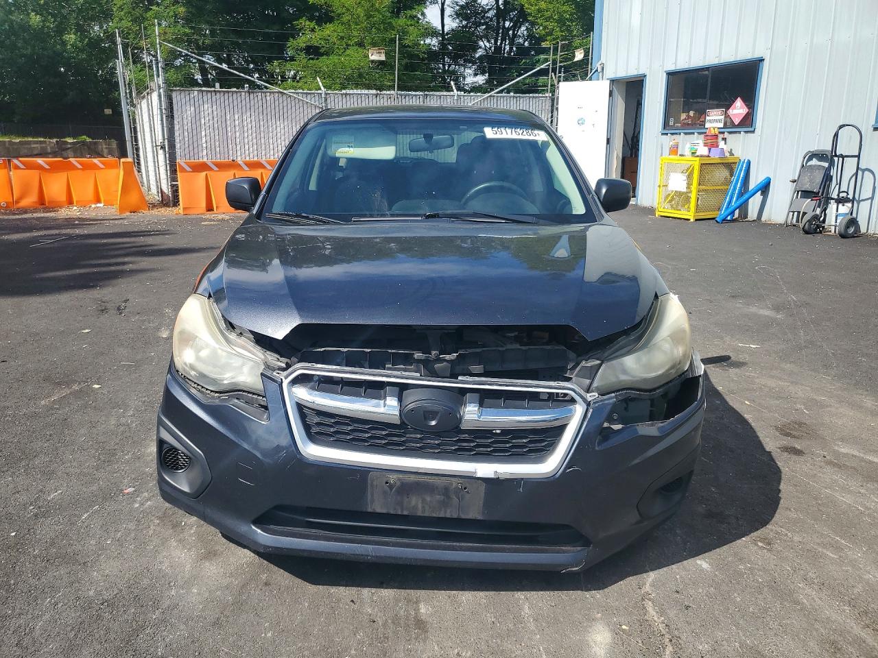 2012 Subaru Impreza Charcoal vin: JF1GPAA66CH214537