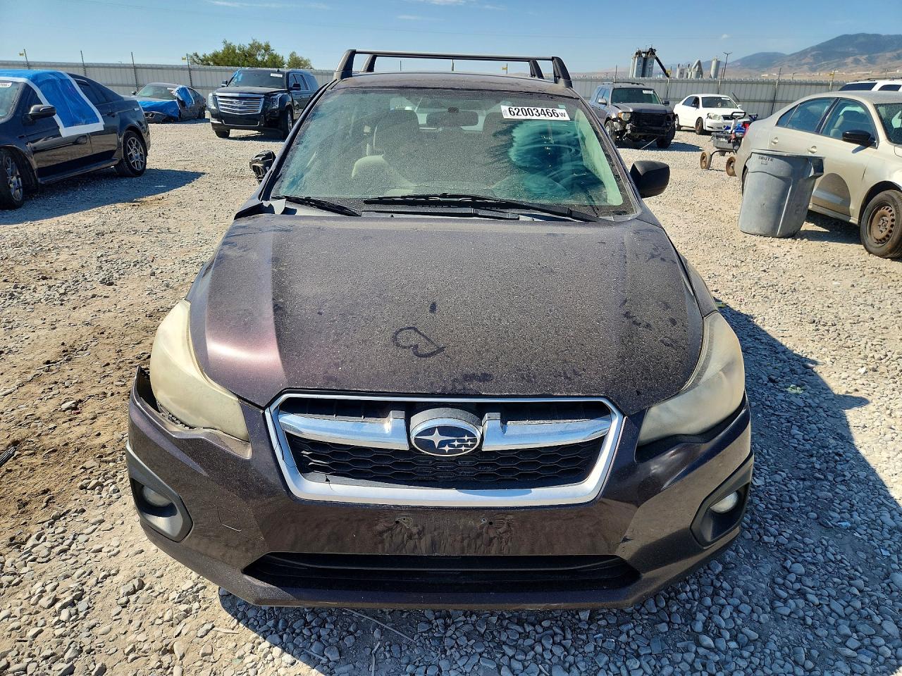 2012 Subaru Impreza Maroon vin: JF1GPAA66CH214912