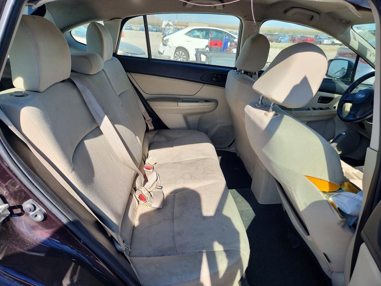 2012 Subaru Impreza Maroon vin: JF1GPAA66CH214912