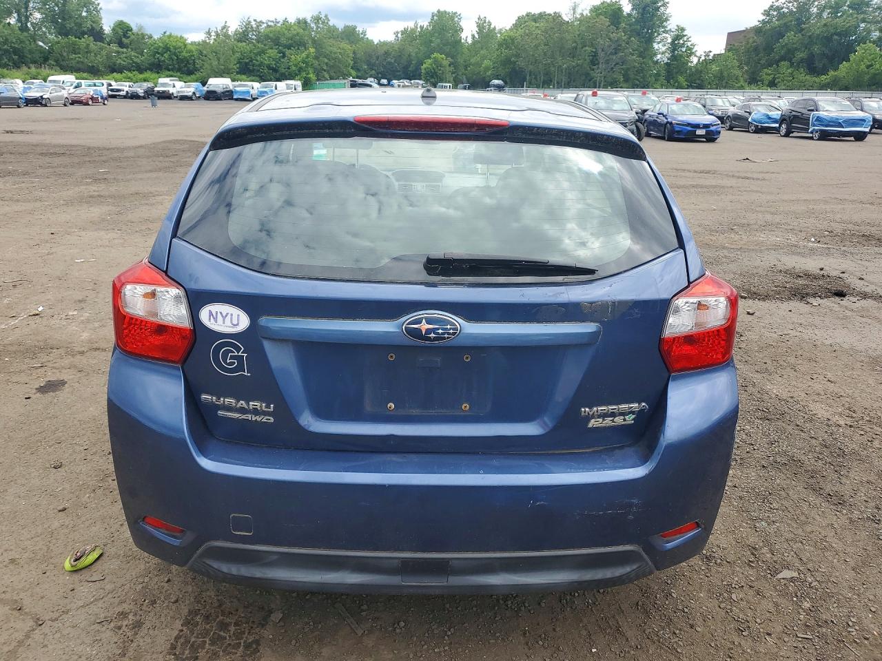 2012 Subaru Impreza Blue vin: JF1GPAA66CH222783