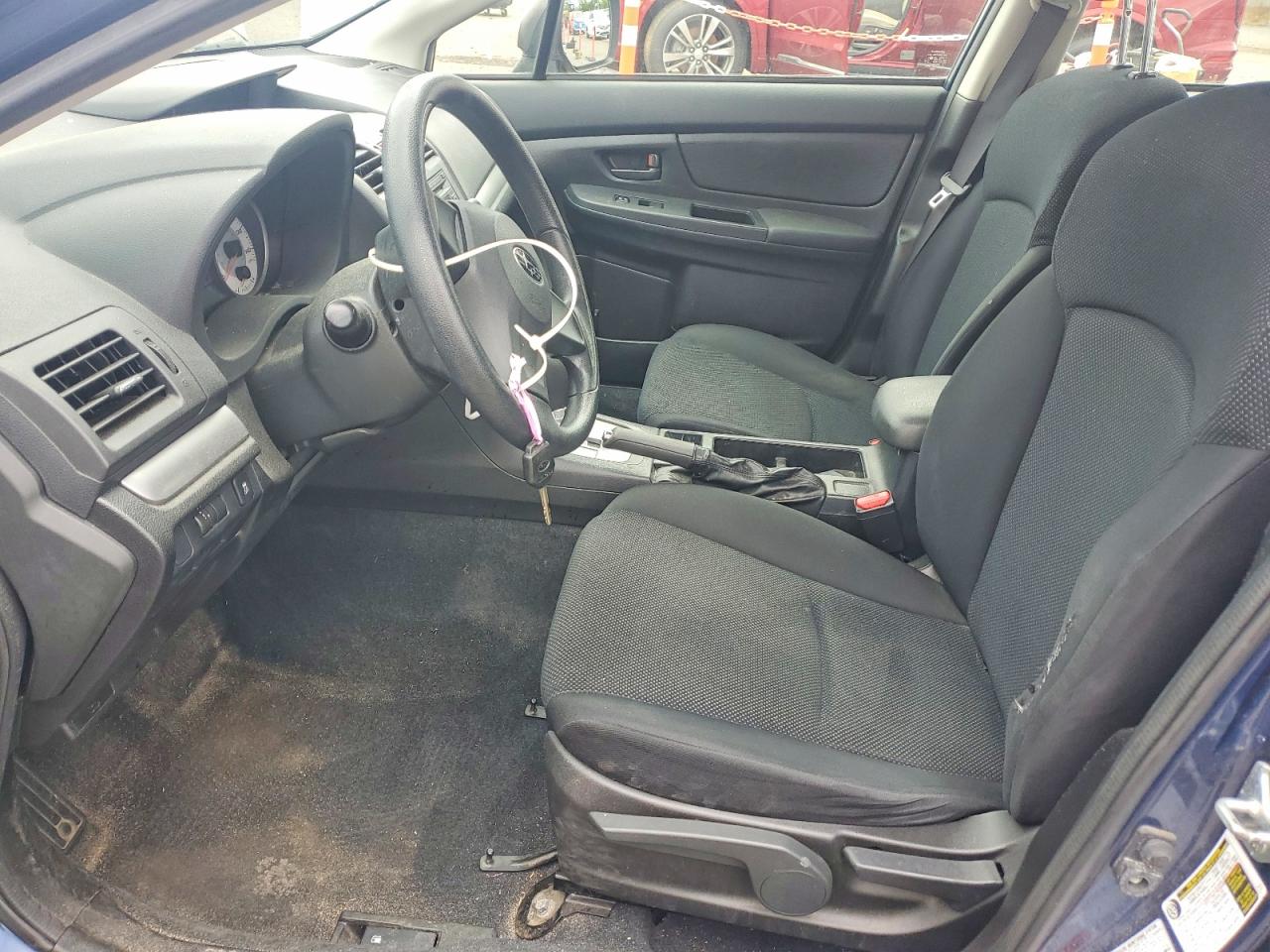 2012 Subaru Impreza Blue vin: JF1GPAA66CH222783