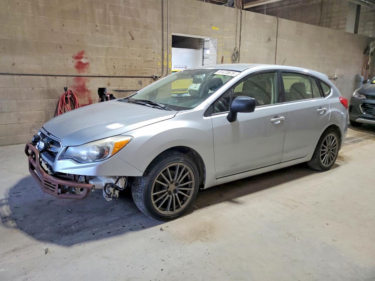 2013 Subaru Impreza Silver vin: JF1GPAA66D1876712