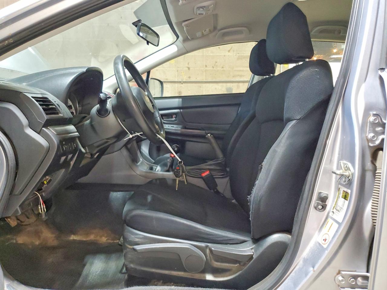 2013 Subaru Impreza Silver vin: JF1GPAA66D1876712