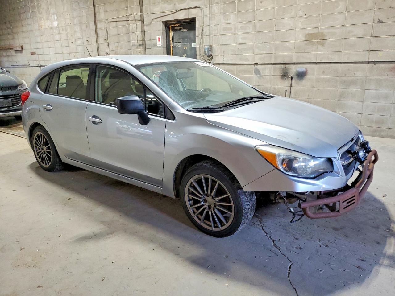 2013 Subaru Impreza Silver vin: JF1GPAA66D1876712