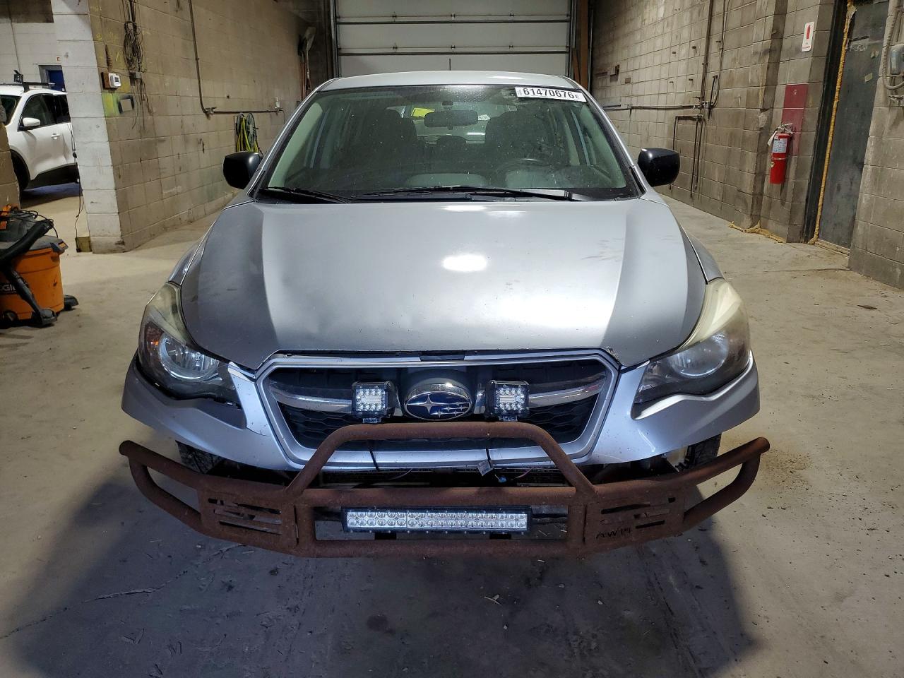 2013 Subaru Impreza Silver vin: JF1GPAA66D1876712