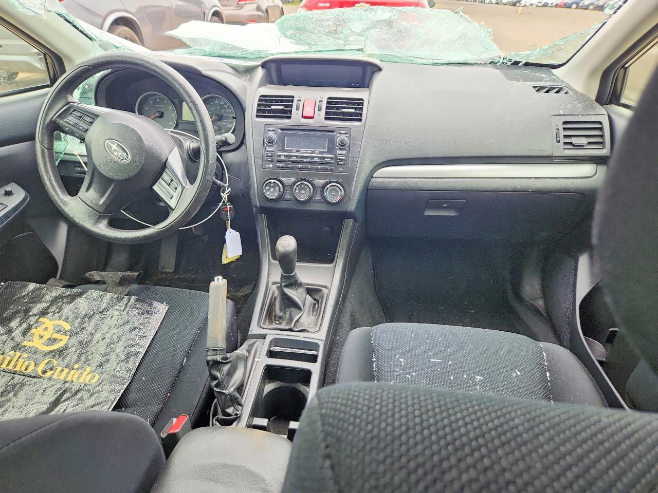 2013 Subaru Impreza Black vin: JF1GPAA66DG833985