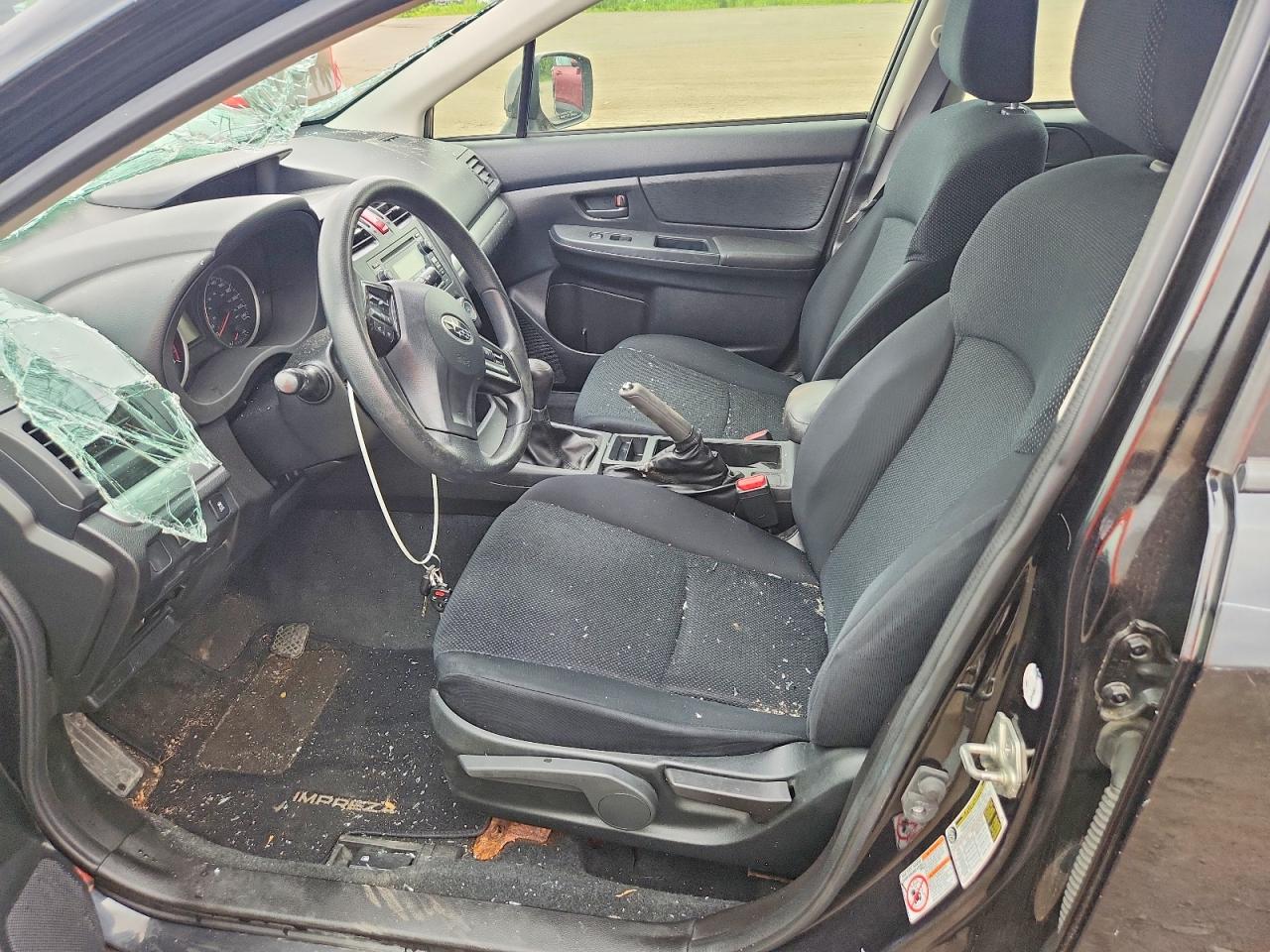 2013 Subaru Impreza Black vin: JF1GPAA66DG833985