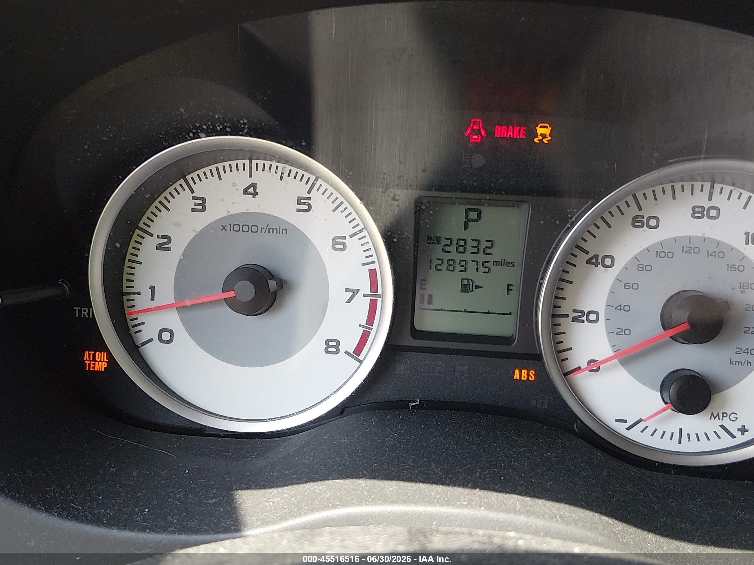 2014 Subaru Impreza 2.0i Red vin: JF1GPAA66E8235049