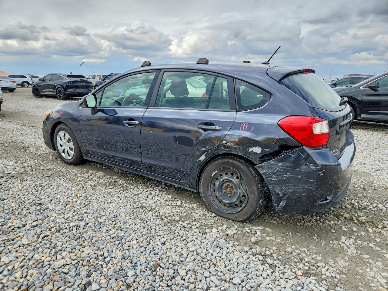 2014 Subaru Impreza Угольный vin: JF1GPAA66E8289550