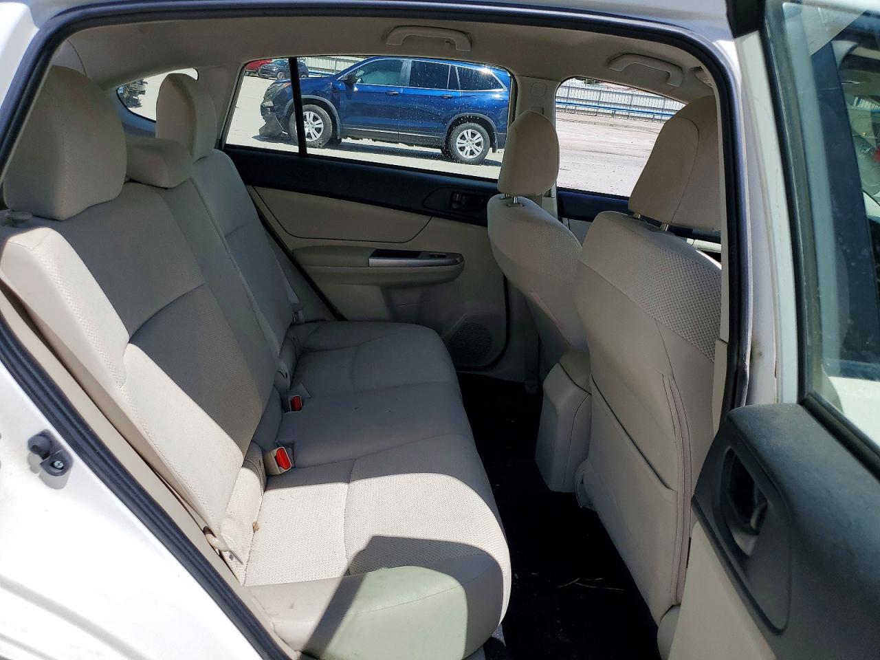 2015 Subaru Impreza White vin: JF1GPAA66F8232489