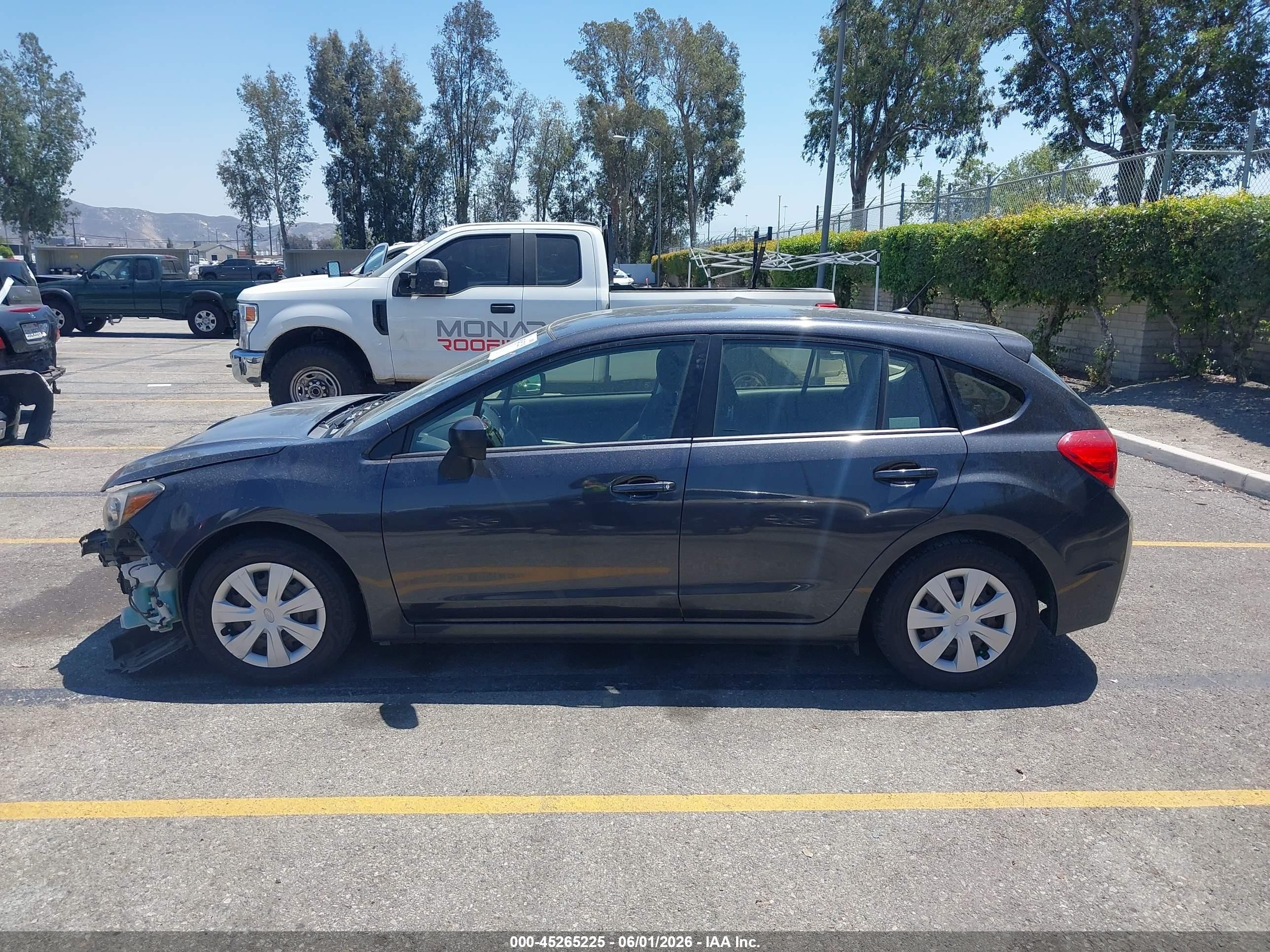 2015 Subaru Impreza 2.0i Серый vin: JF1GPAA66F8328574