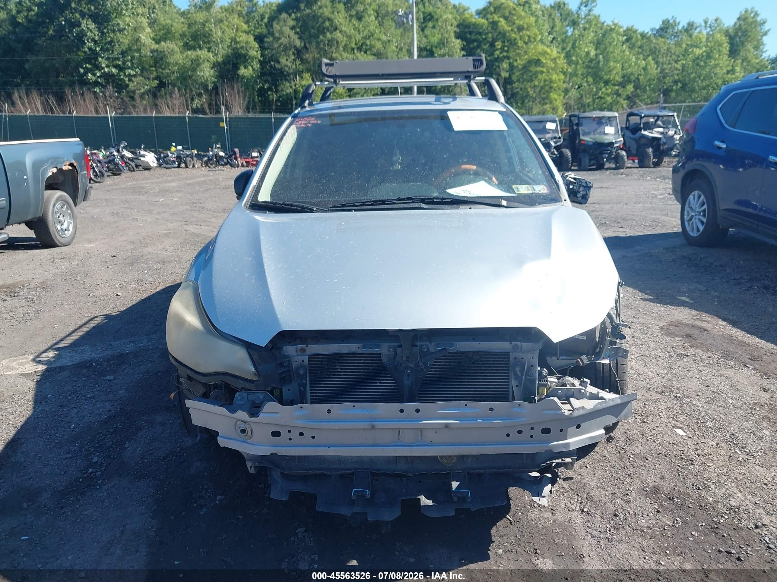 2015 Subaru Impreza 2.0i Silver vin: JF1GPAA66FH206605