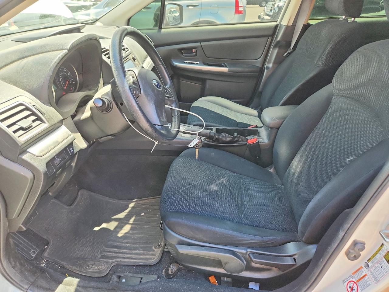 2015 Subaru Impreza White vin: JF1GPAA66FH265783