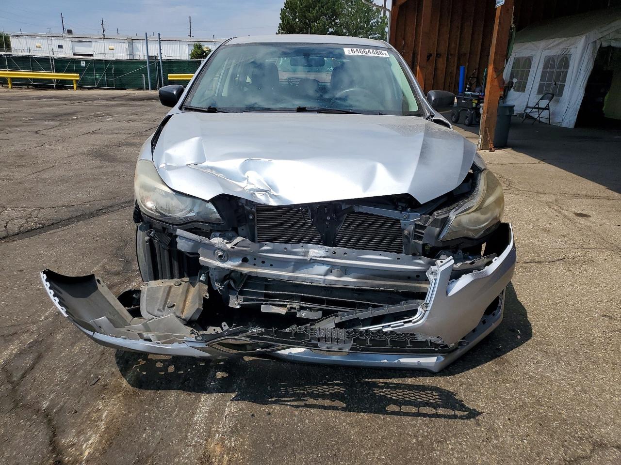 2015 Subaru Impreza Silver vin: JF1GPAA66FH271308