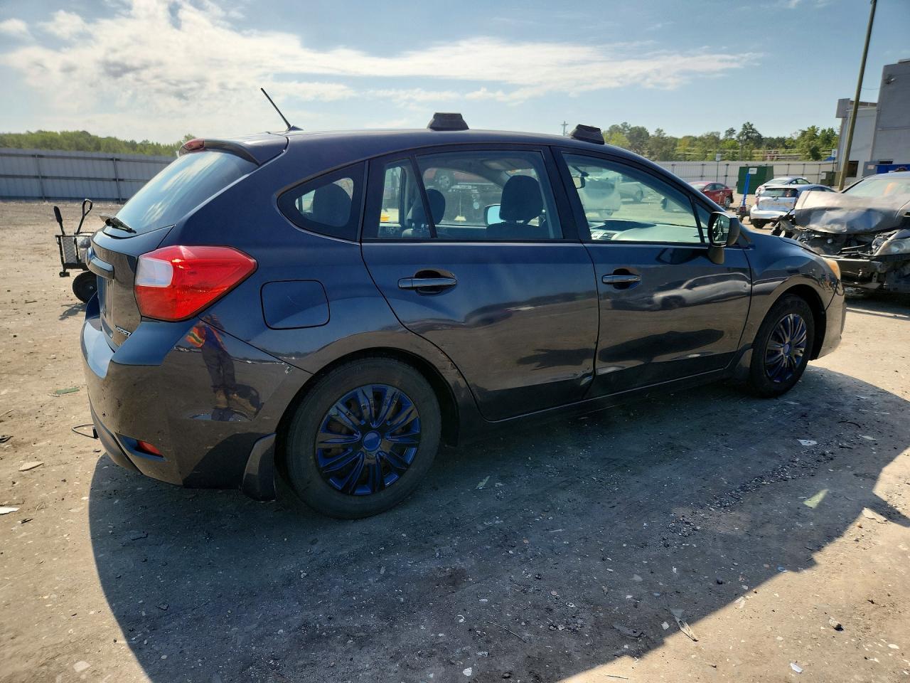 2012 Subaru Impreza Gray vin: JF1GPAA67CH208262