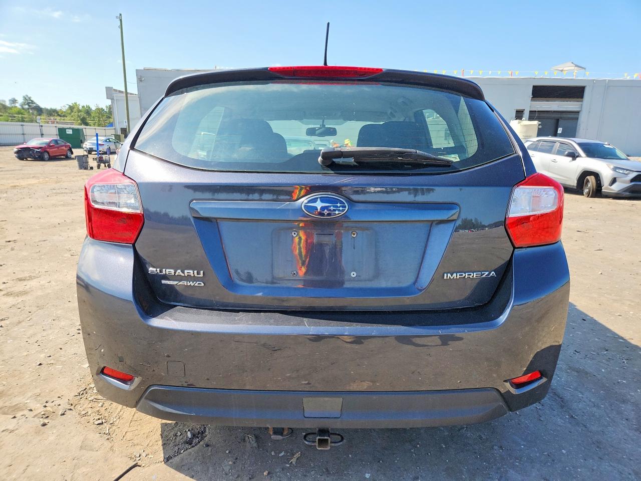 2012 Subaru Impreza Gray vin: JF1GPAA67CH208262