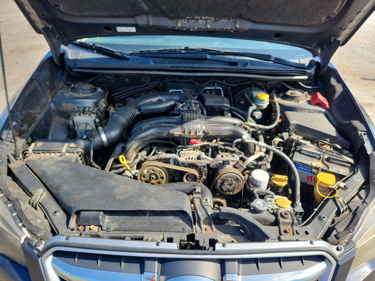 2012 Subaru Impreza Gray vin: JF1GPAA67CH208262