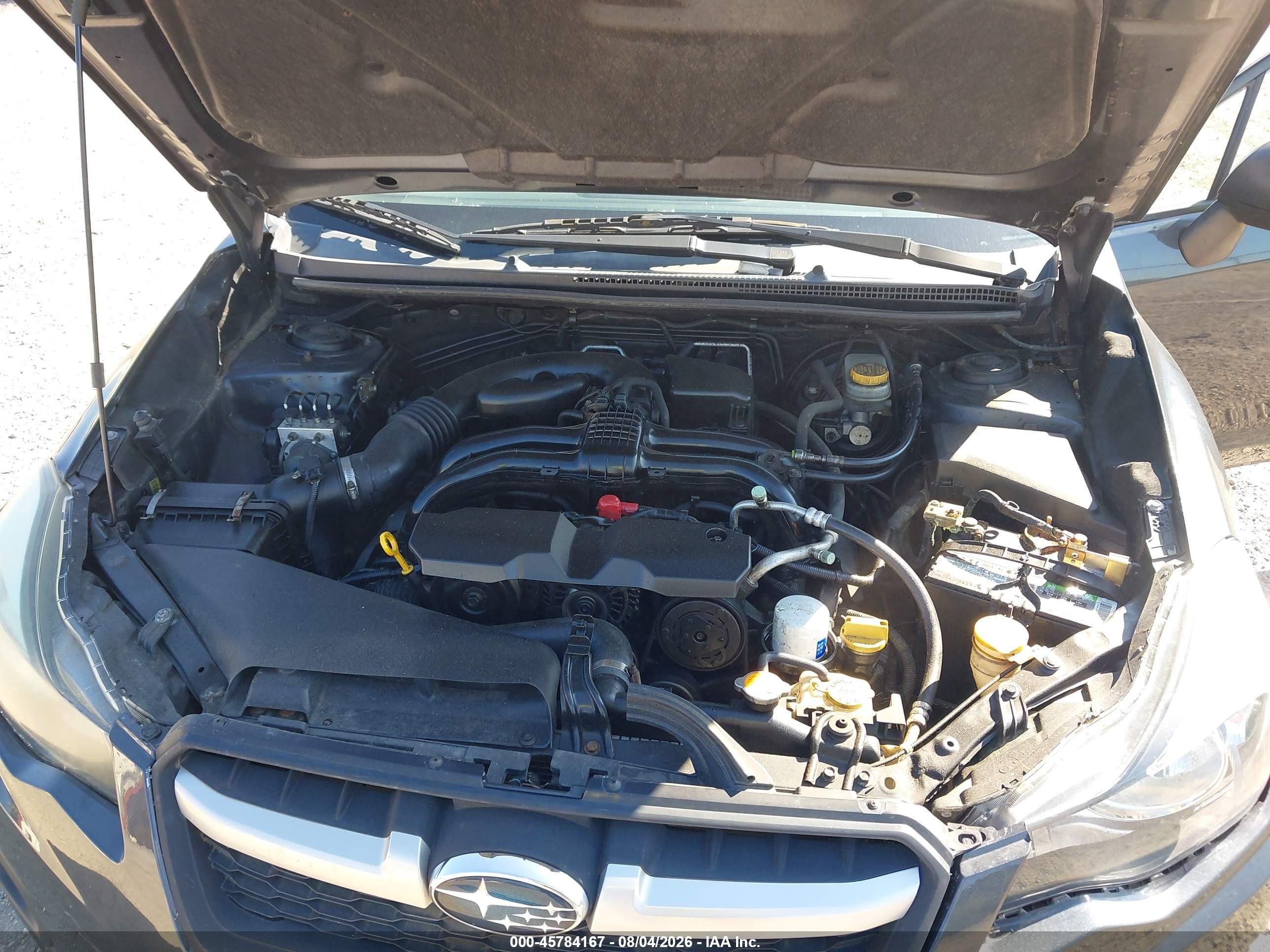 2012 Subaru Impreza 2.0i Серый vin: JF1GPAA67CH246459