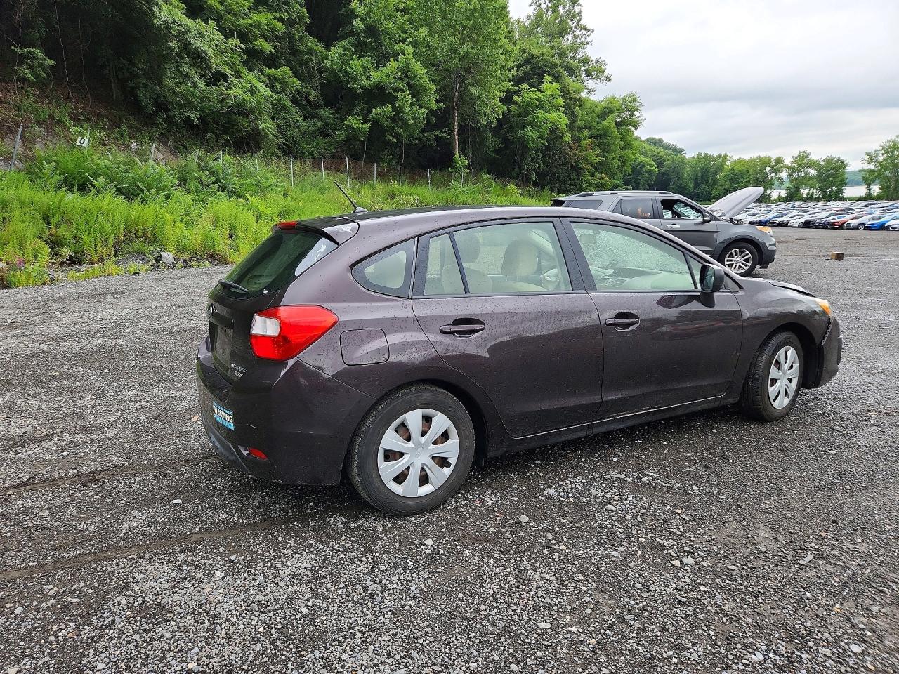 2013 Subaru Impreza Purple vin: JF1GPAA67D2879080