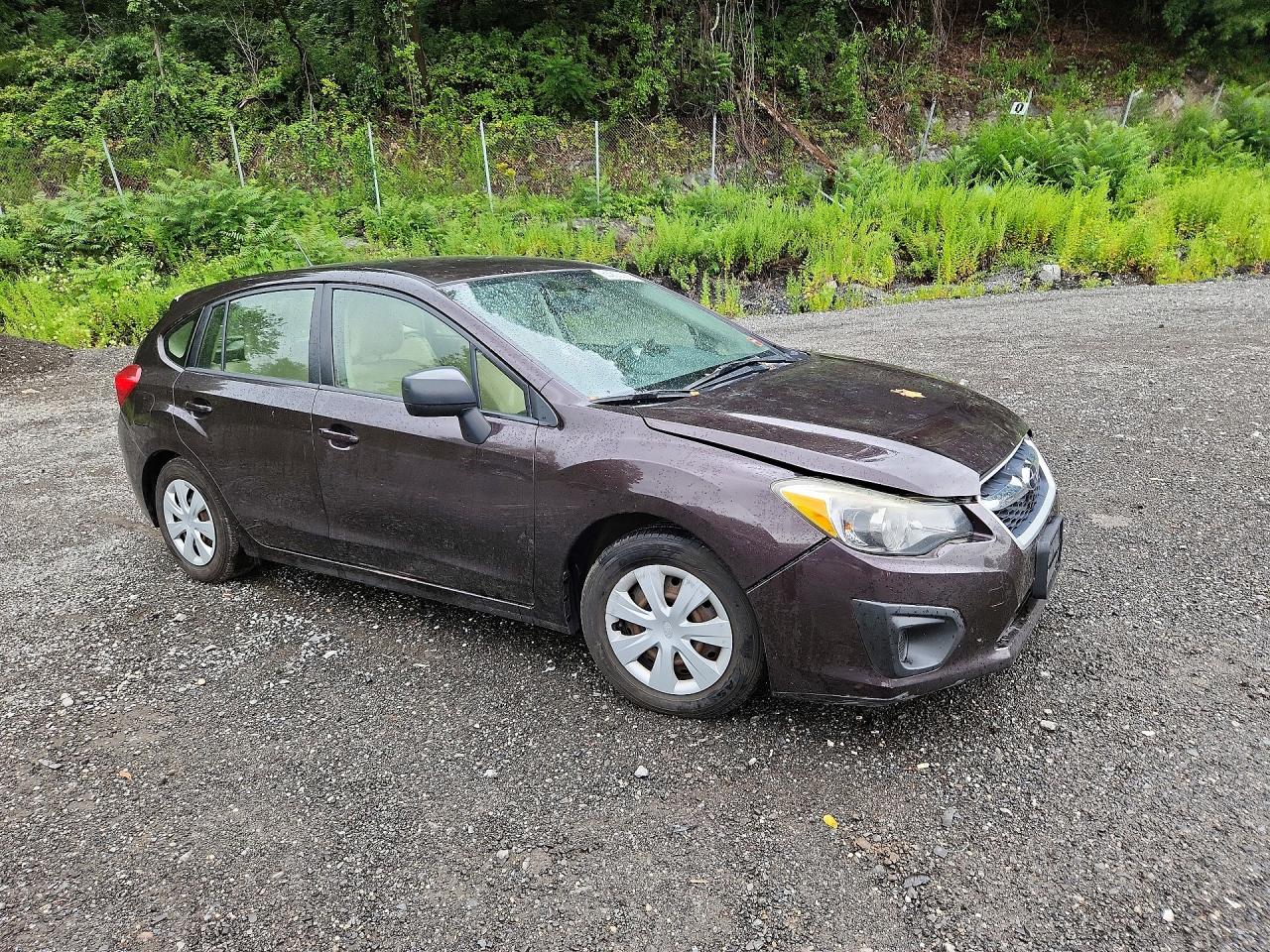 2013 Subaru Impreza Purple vin: JF1GPAA67D2879080