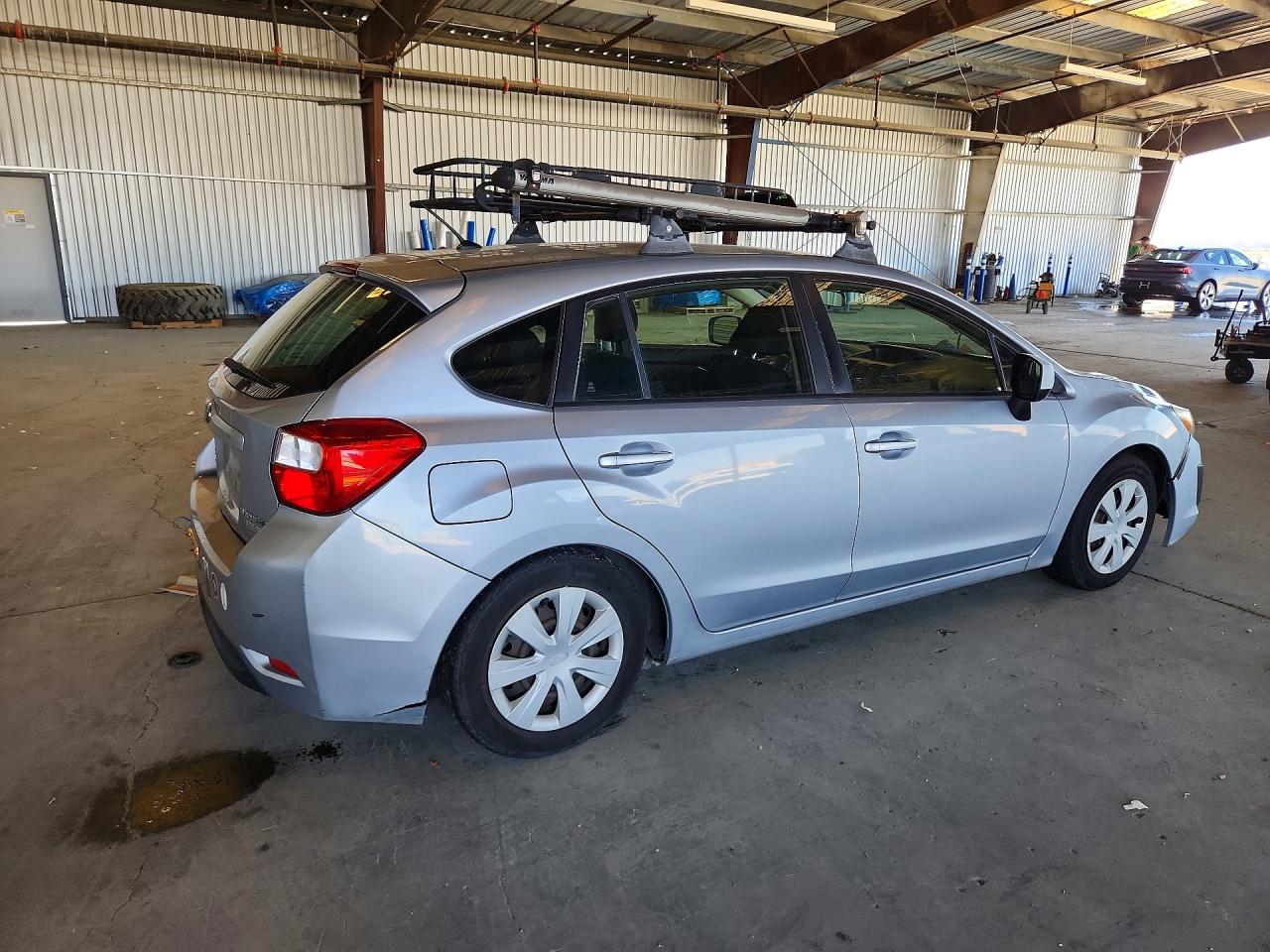 2014 Subaru Impreza Silver vin: JF1GPAA67E8303648