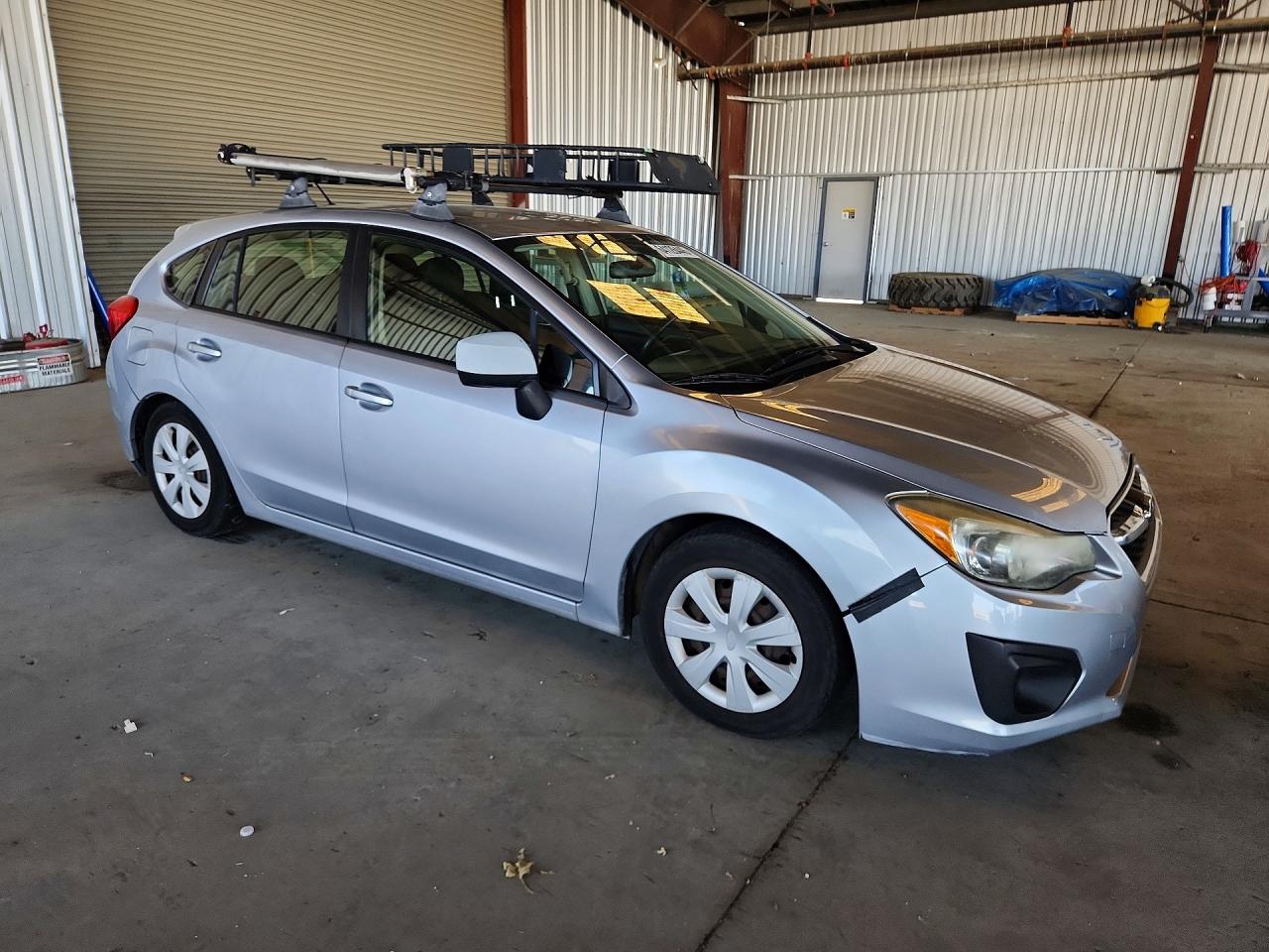 2014 Subaru Impreza Silver vin: JF1GPAA67E8303648