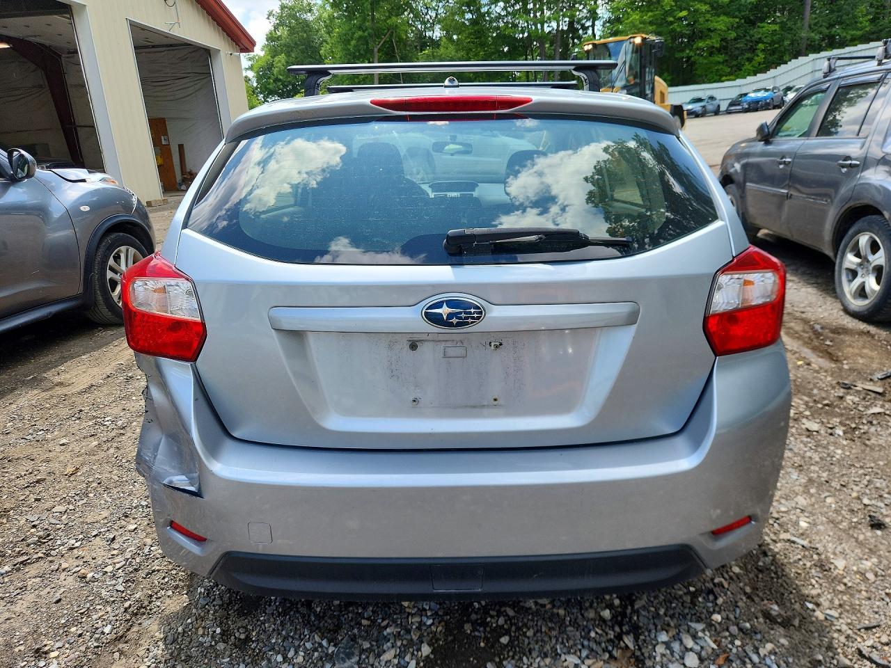 2014 Subaru Impreza Silver vin: JF1GPAA67EG223871