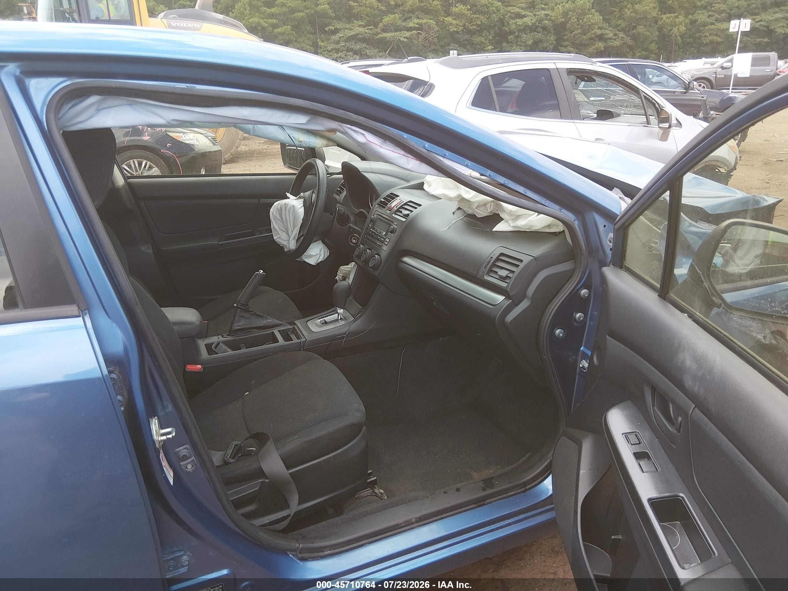 2014 Subaru Impreza 2.0i Blue vin: JF1GPAA67EH321549