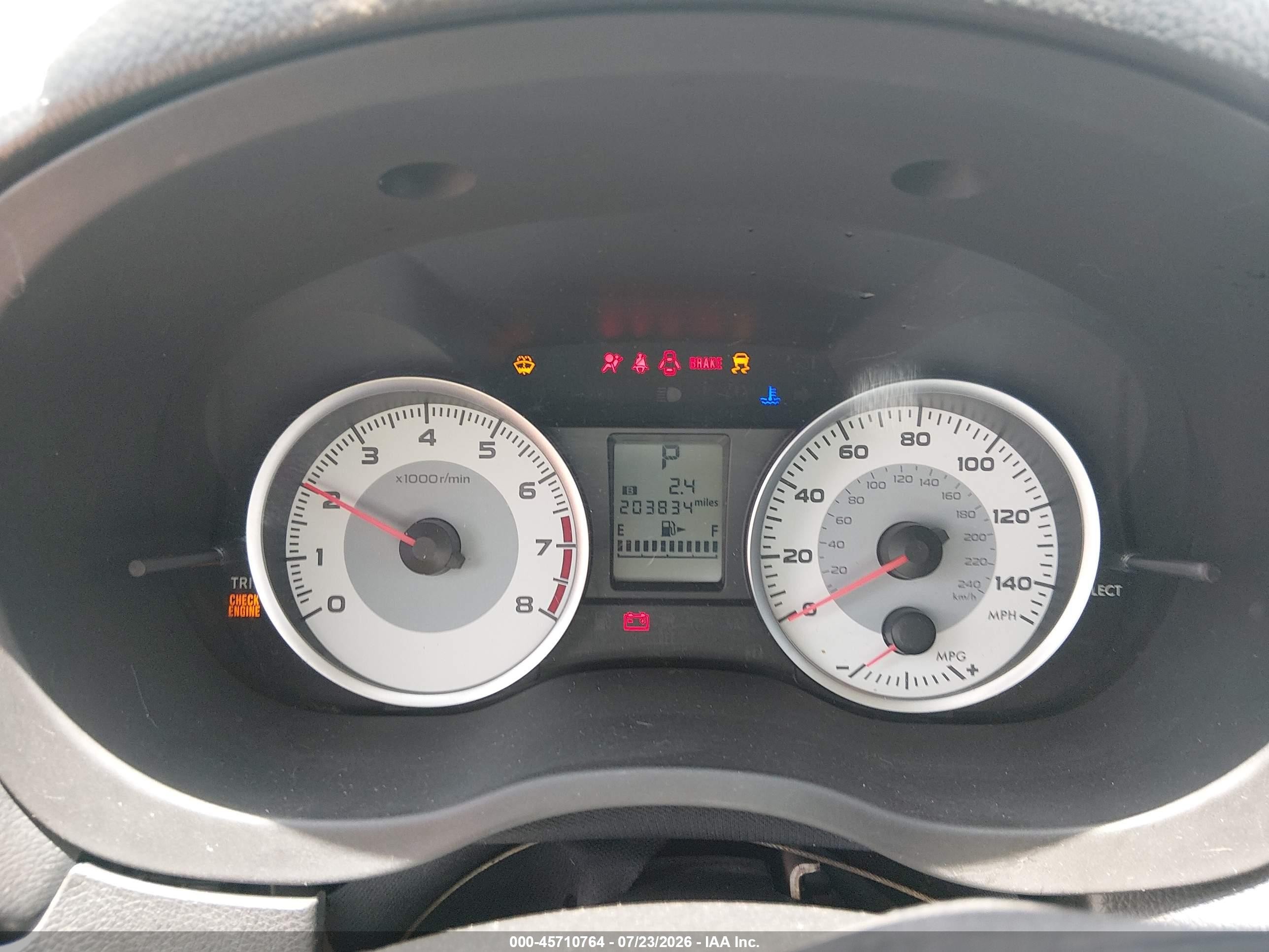 2014 Subaru Impreza 2.0i Blue vin: JF1GPAA67EH321549