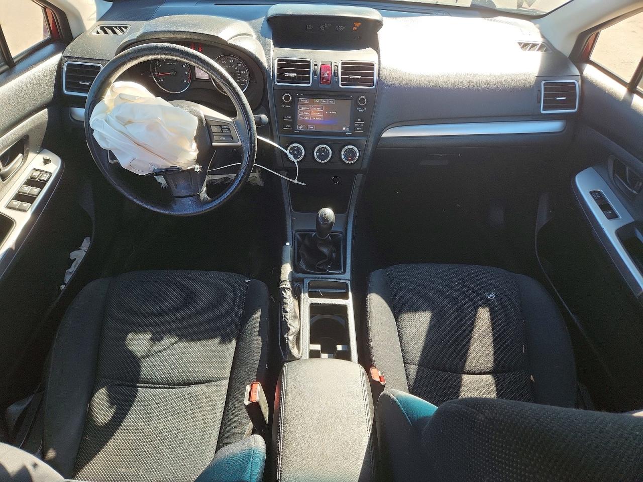 2015 Subaru Impreza Maroon vin: JF1GPAA67F9287642