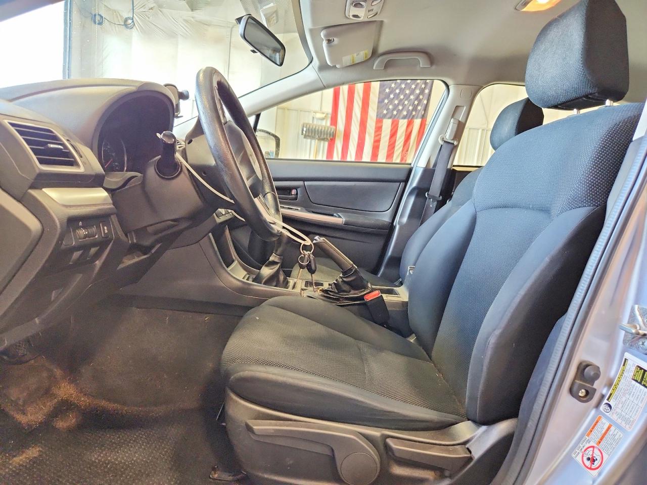 2015 Subaru Impreza Silver vin: JF1GPAA67F9315049