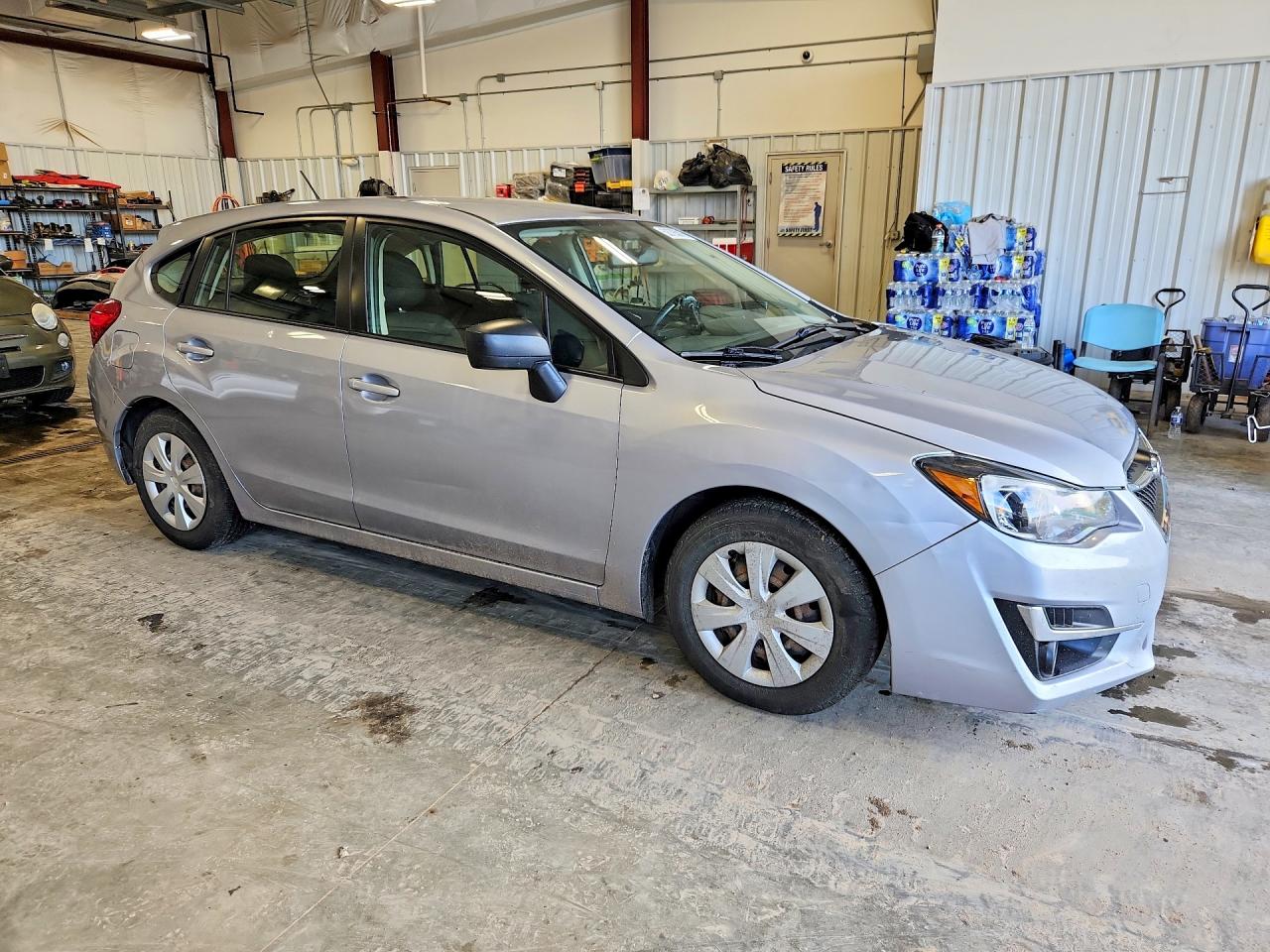 2015 Subaru Impreza Silver vin: JF1GPAA67F9315049