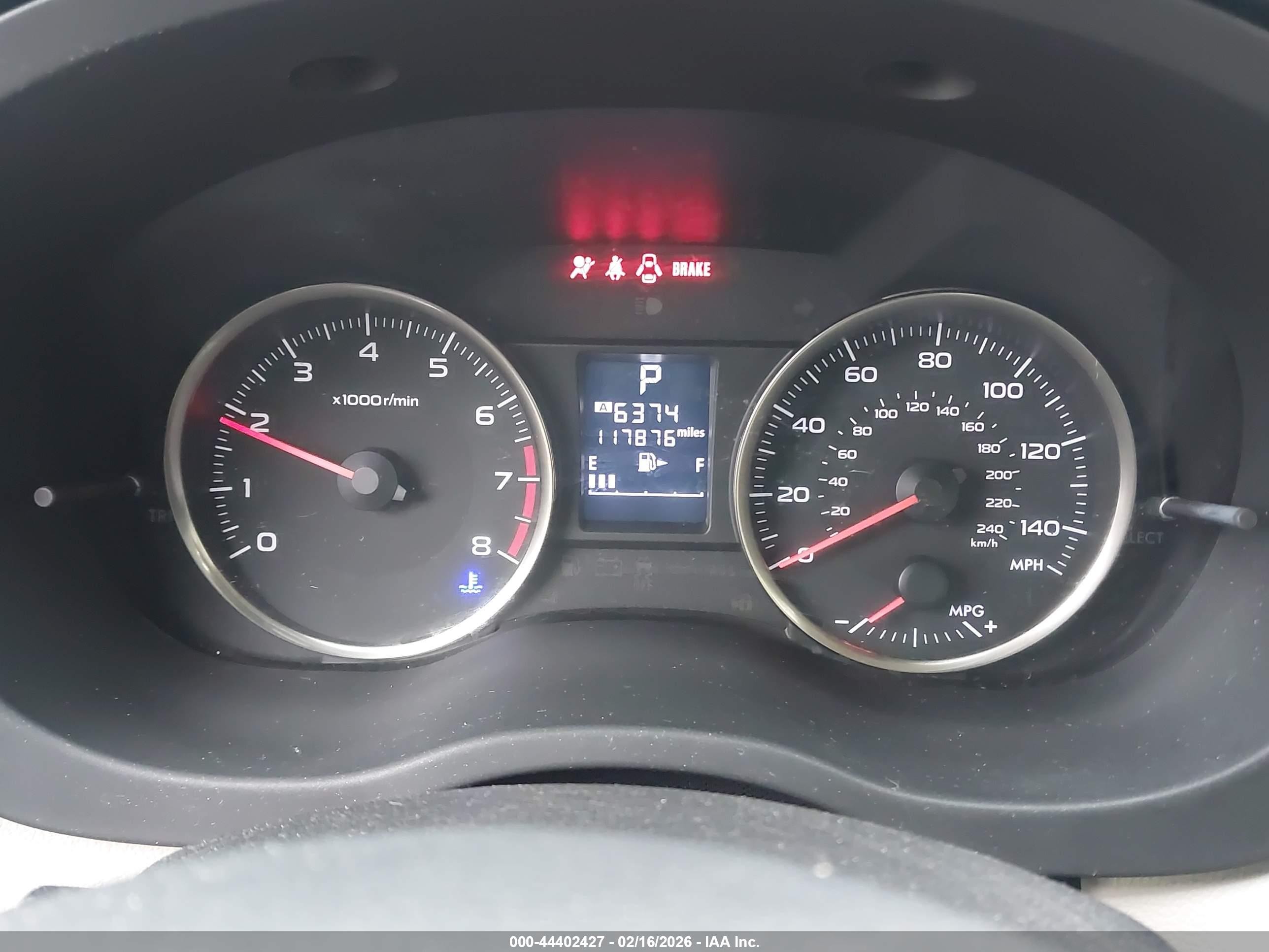 2015 Subaru Impreza 2.0i Green vin: JF1GPAA67FH210484