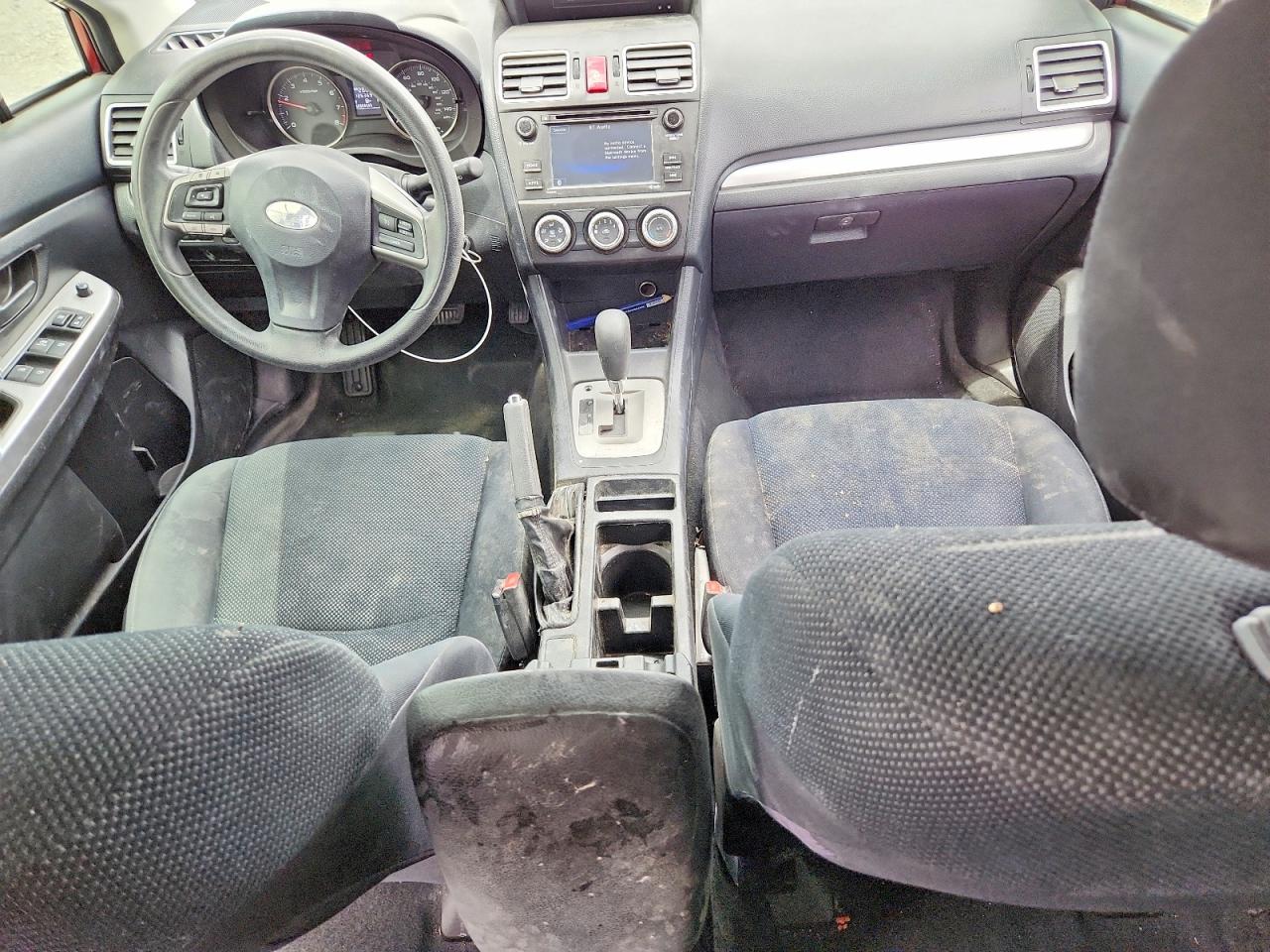 2015 Subaru Impreza Red vin: JF1GPAA67FH240004