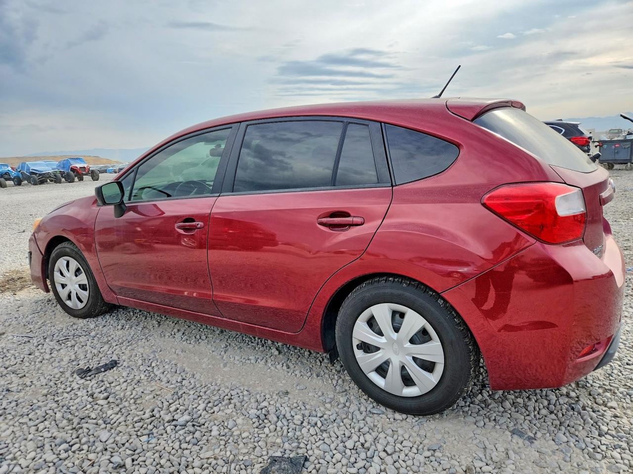 2015 Subaru Impreza Темно-бордовый vin: JF1GPAA67FH240004