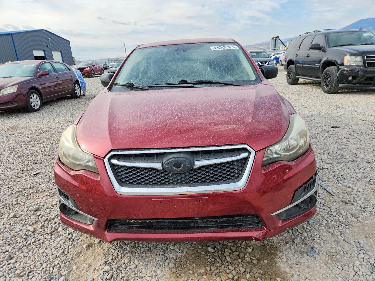 2015 Subaru Impreza Темно-бордовый vin: JF1GPAA67FH240004