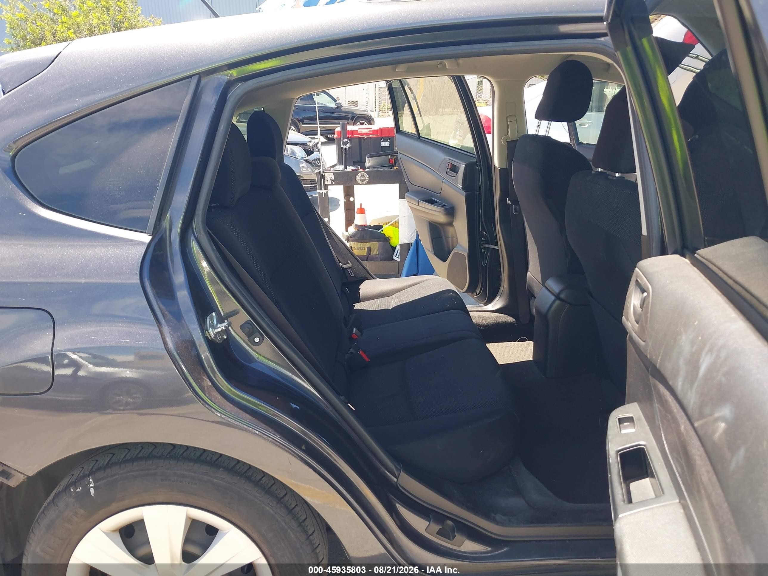 2012 Subaru Impreza 2.0i Gray vin: JF1GPAA68CH239259