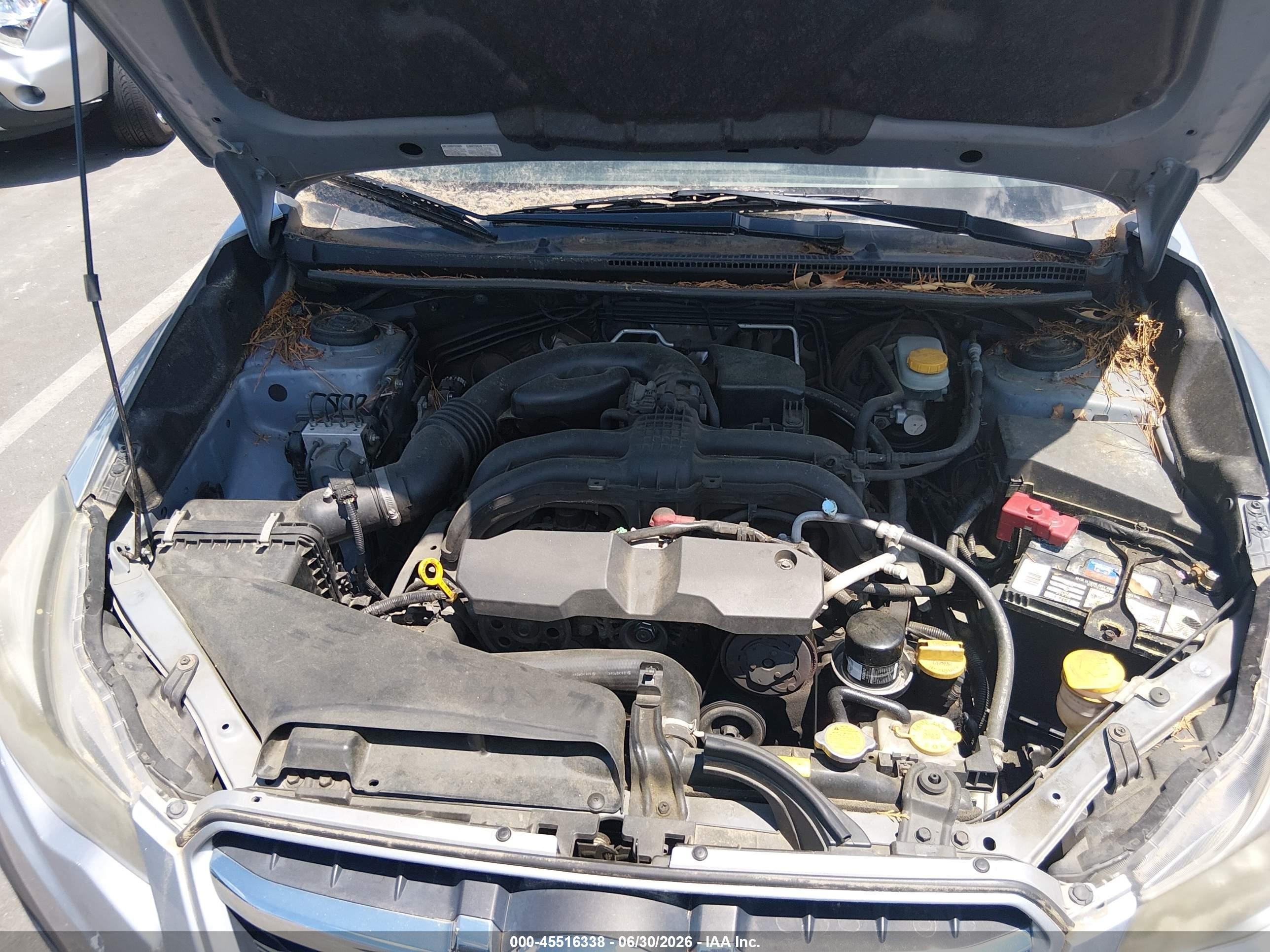 2013 Subaru Impreza 2.0i Silver vin: JF1GPAA68D2216200