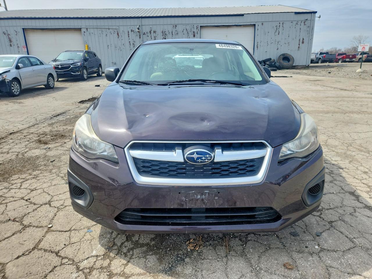 2013 Subaru Impreza Фиолетовый vin: JF1GPAA68D2851434