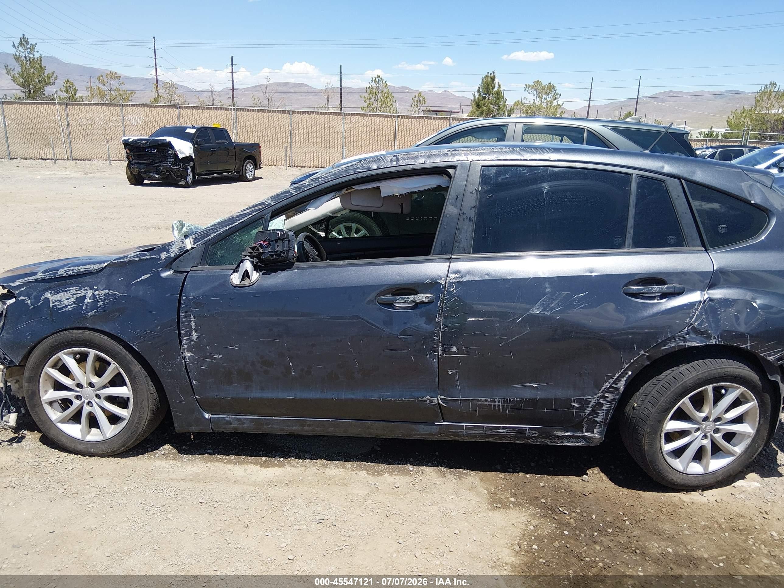 2013 Subaru Impreza 2.0i Серый vin: JF1GPAA68D2876639